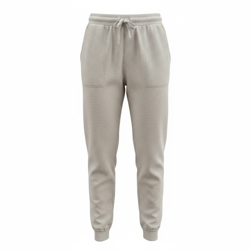 Quince SuperSoft Fleece Joggers Heather Grey Womens Small Tencel Modal LB19673